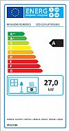 Χυτήρια Μισαηλίδη T-115 ECO 27 kw Ίσιο Διαμπερές με 1 πόρτα συρόμενη&1 ανοιγόμενη 